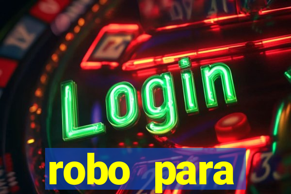 robo para plataforma de jogos